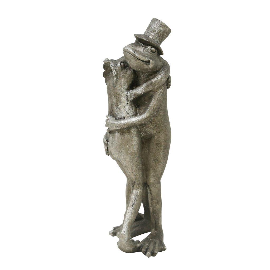 Hugging Frogs Figurine by Sagebrook Home | 1StopBedrooms