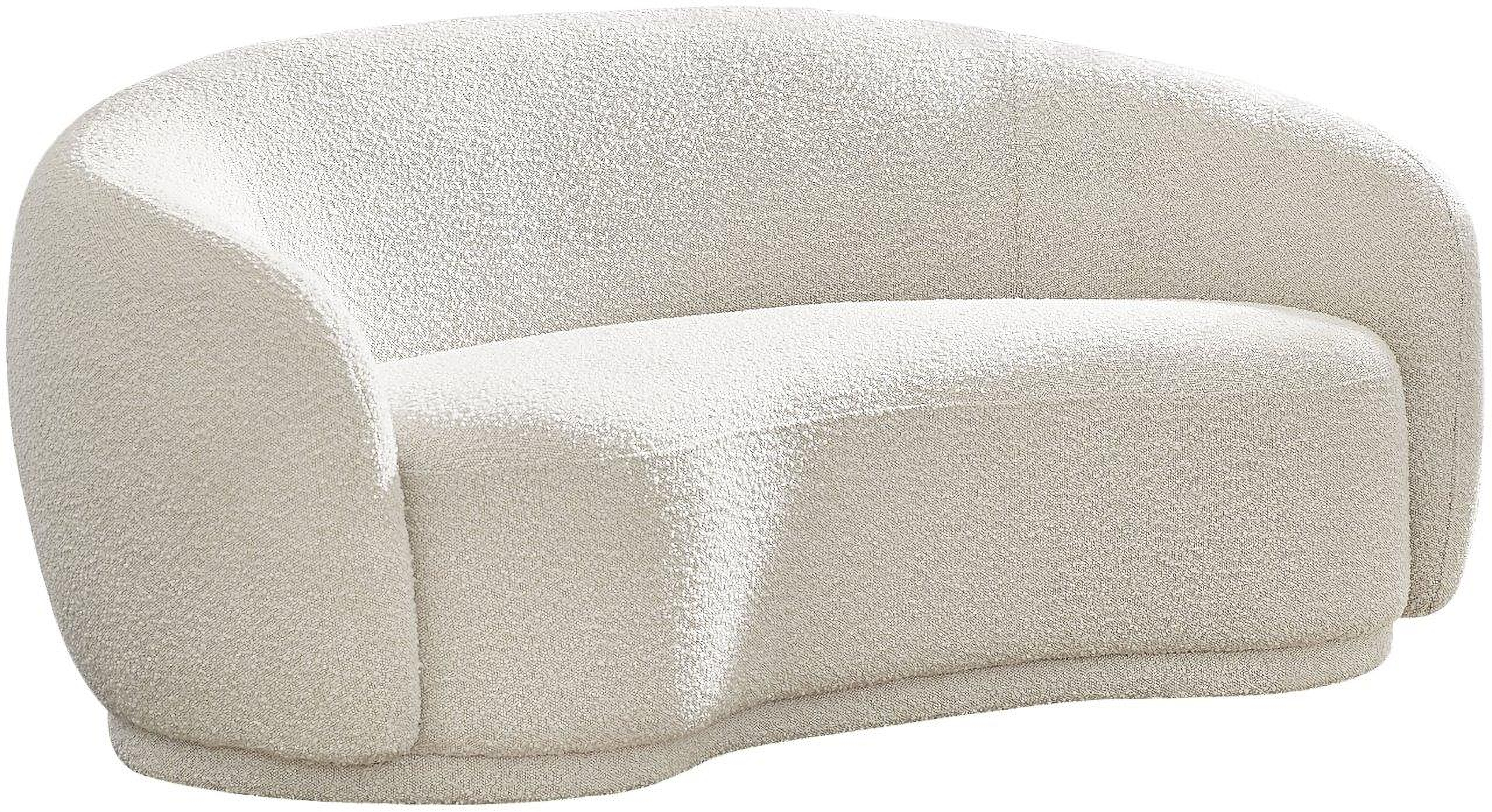 Boucle loveseat deals