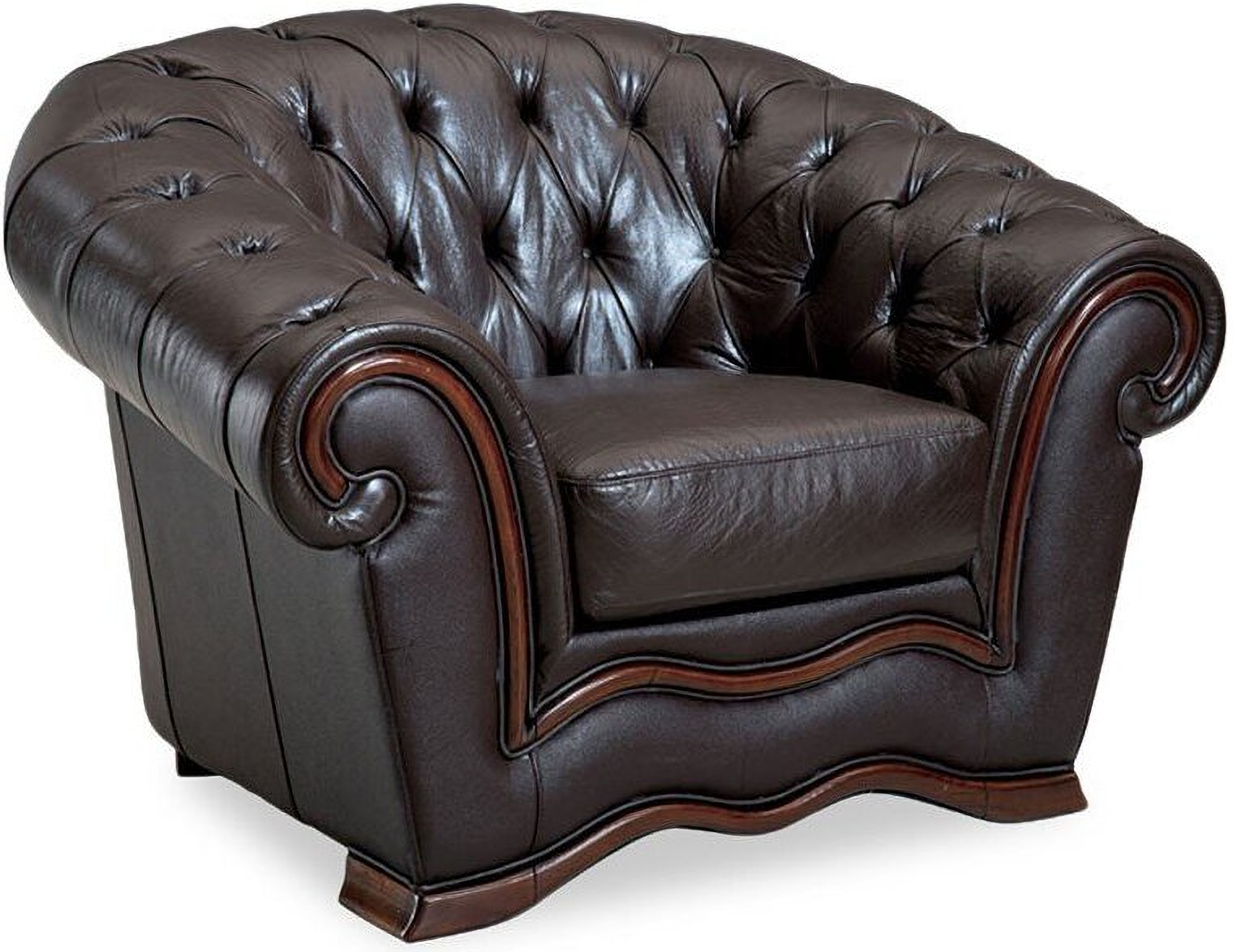 262 Brown Leather Chair