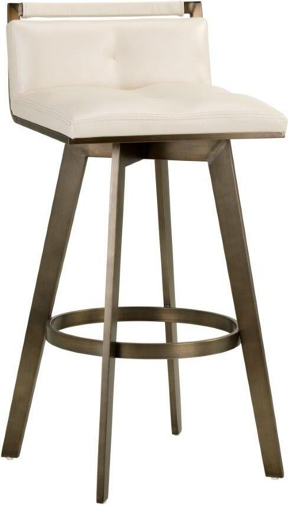 cream swivel bar stools