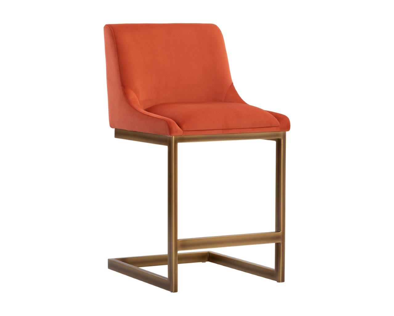 Irongate Holly Abbington Burnt Orange Counter Stool 1stopbedrooms