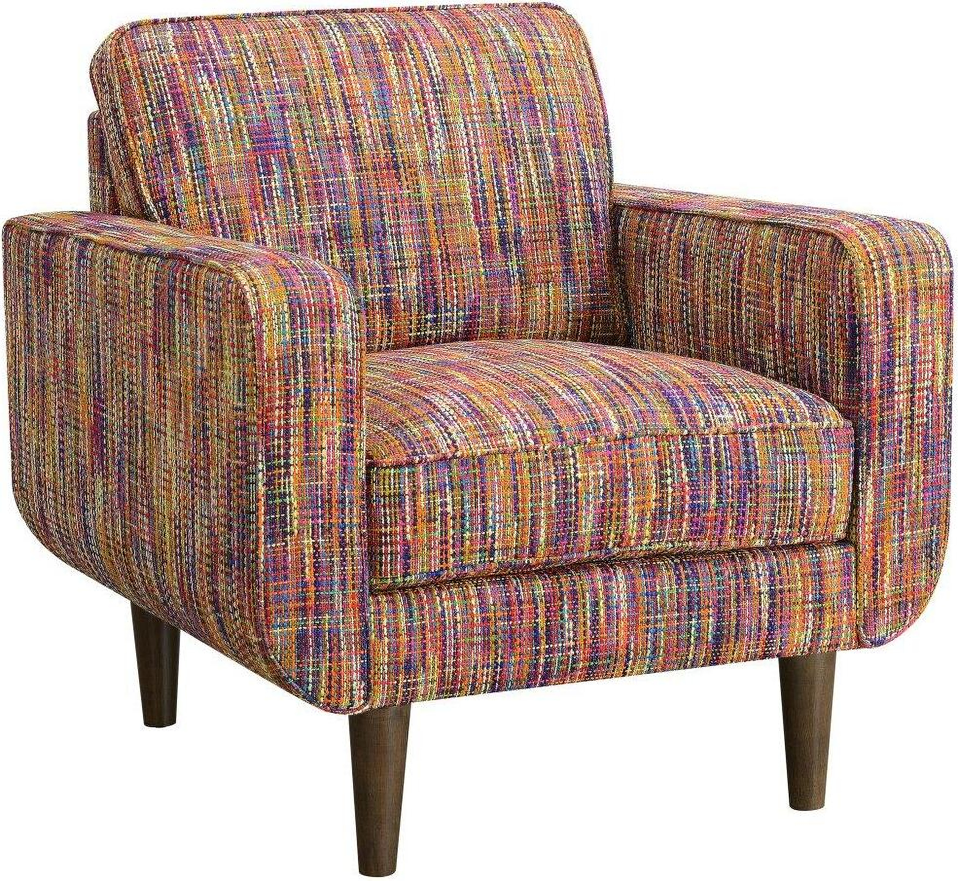 Jax Accent Chair In Mardi Gras by Emerald Home Furnishings