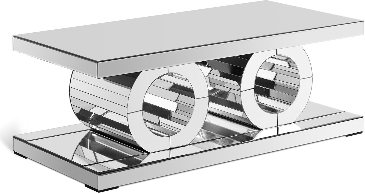 Jocelyn Coffee Table In Chrome