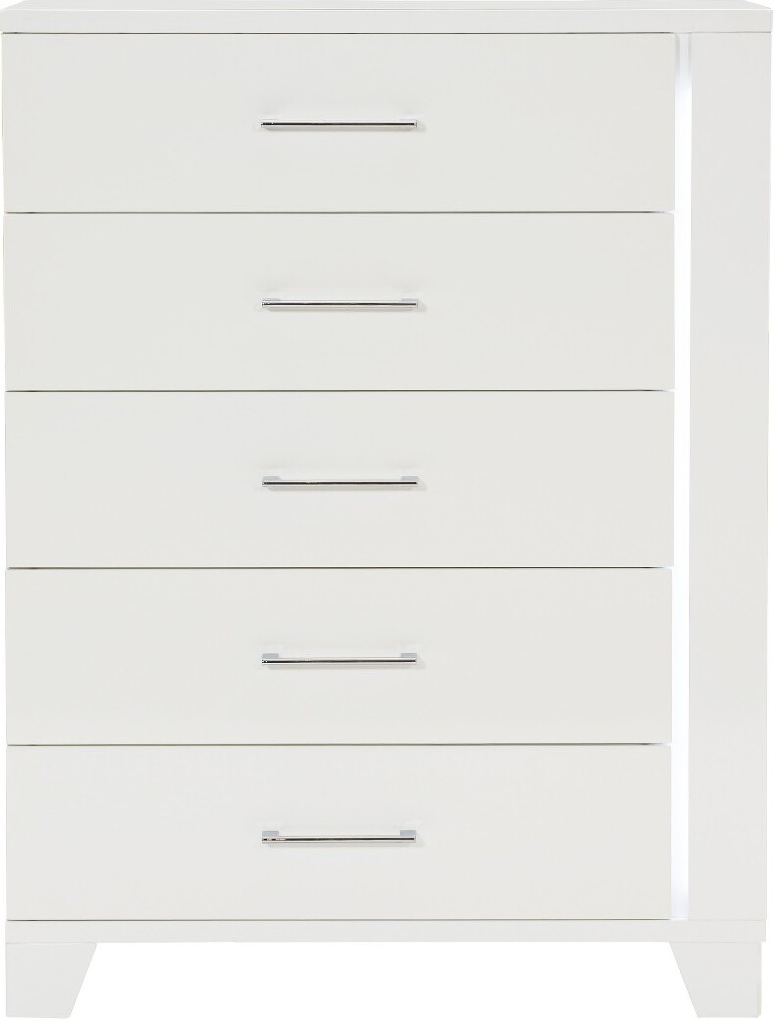 Kerren White High Gloss Chest 1StopBedrooms