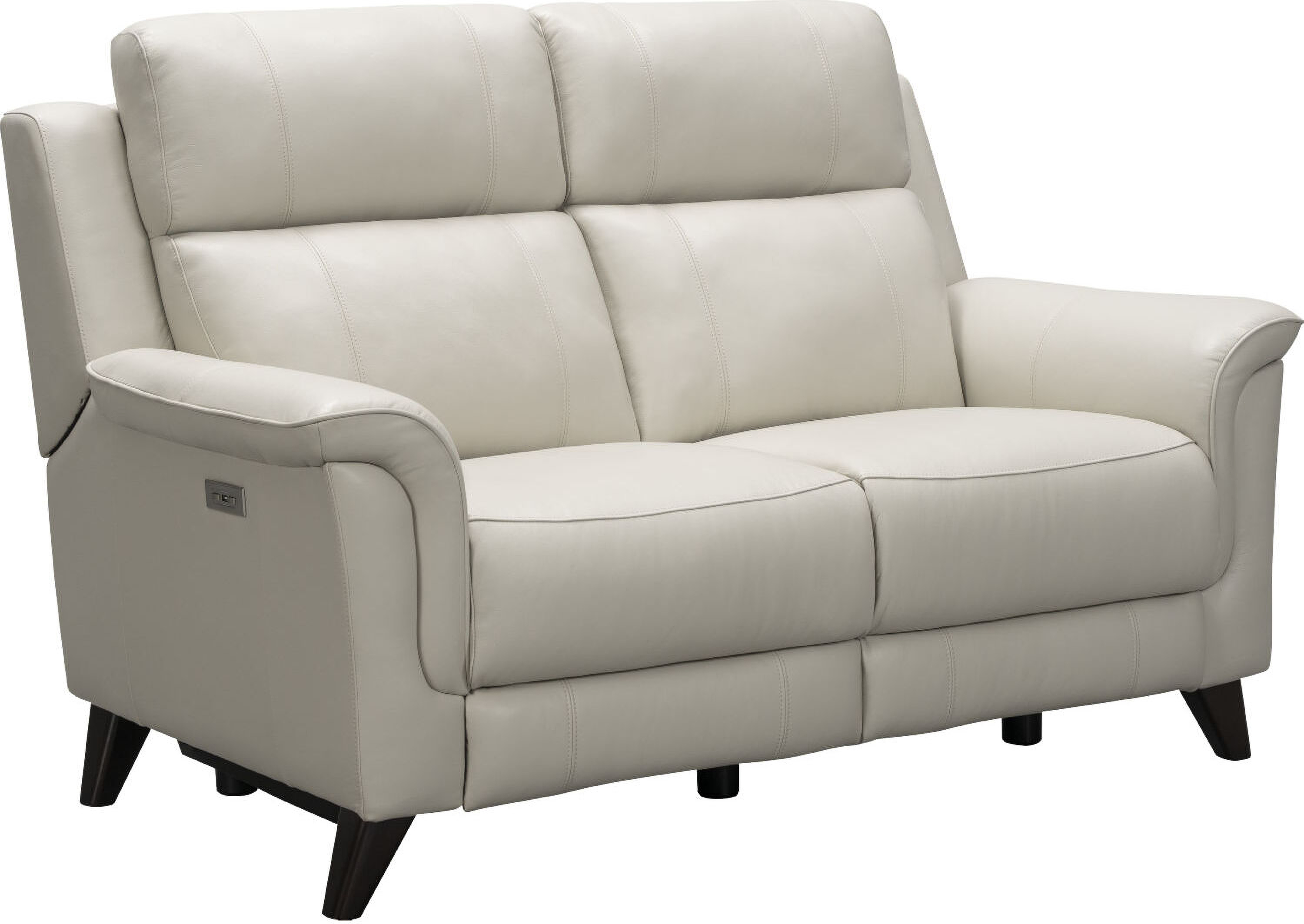 Mid century discount modern reclining loveseat