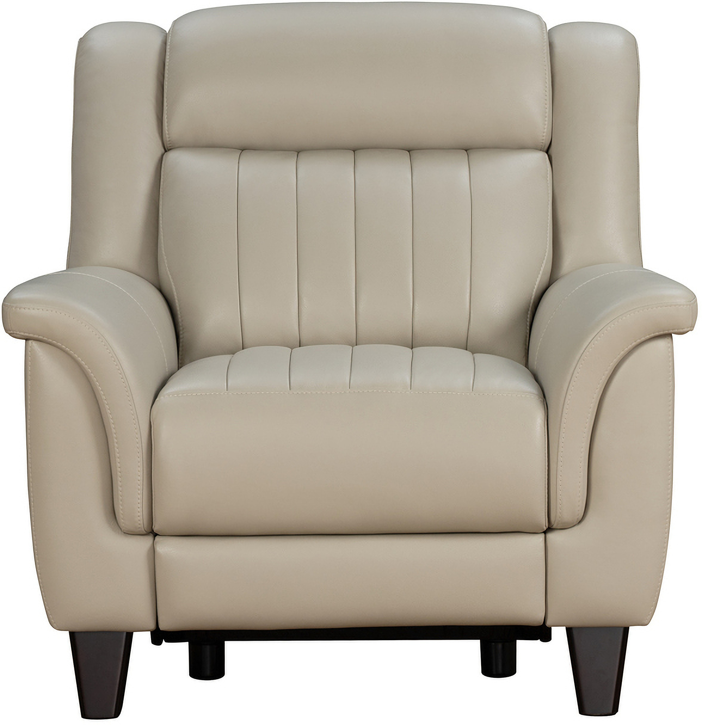 Kimball Power Recliner With Power Head Rest In Cream By Barcalounger 