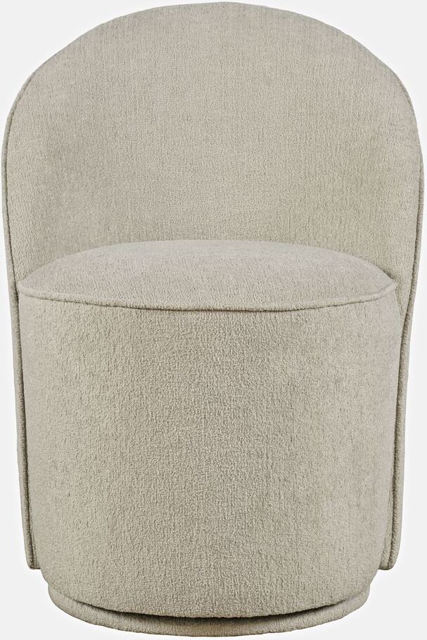 Arctic swivel fabric online dining chair