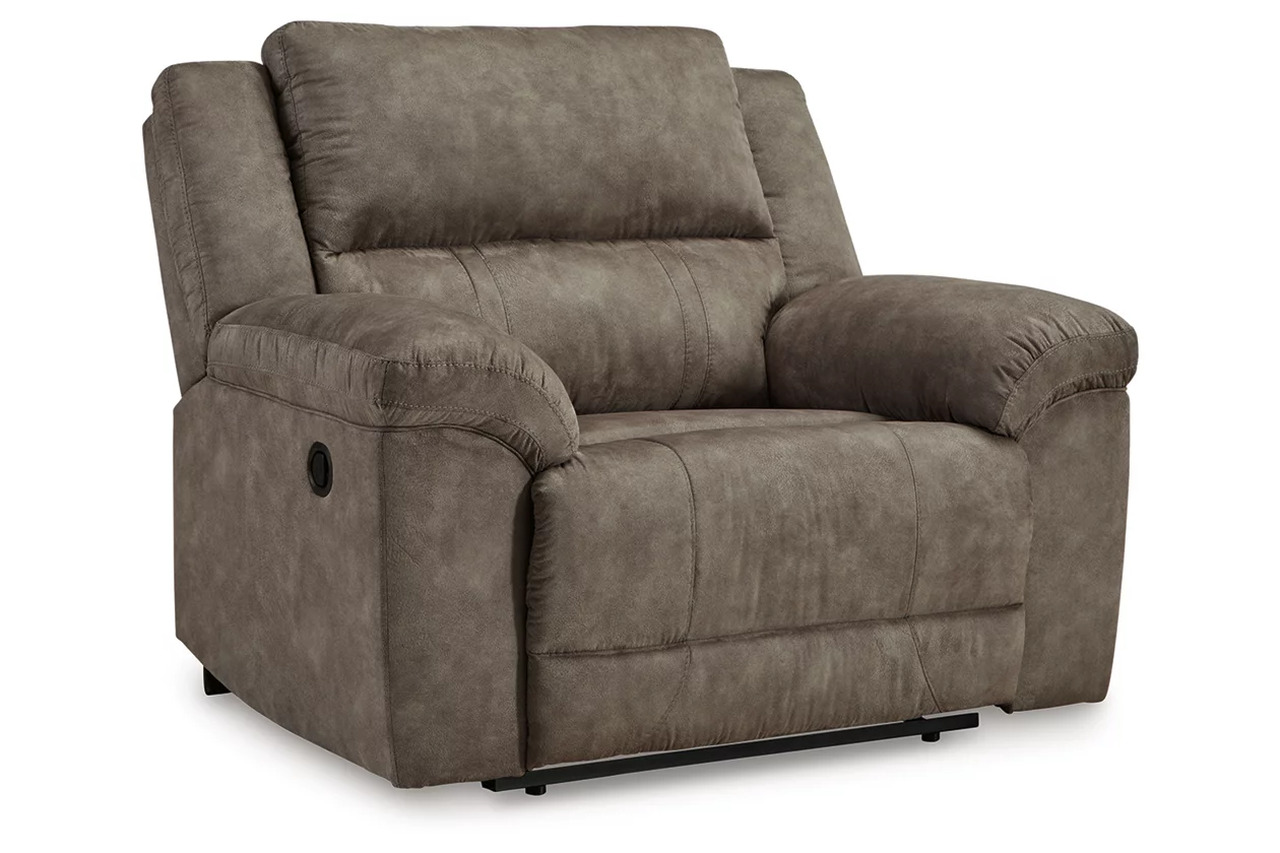 Laresview Oversized Recliner - Fossil Laresview Oversized Recliner - Fossil