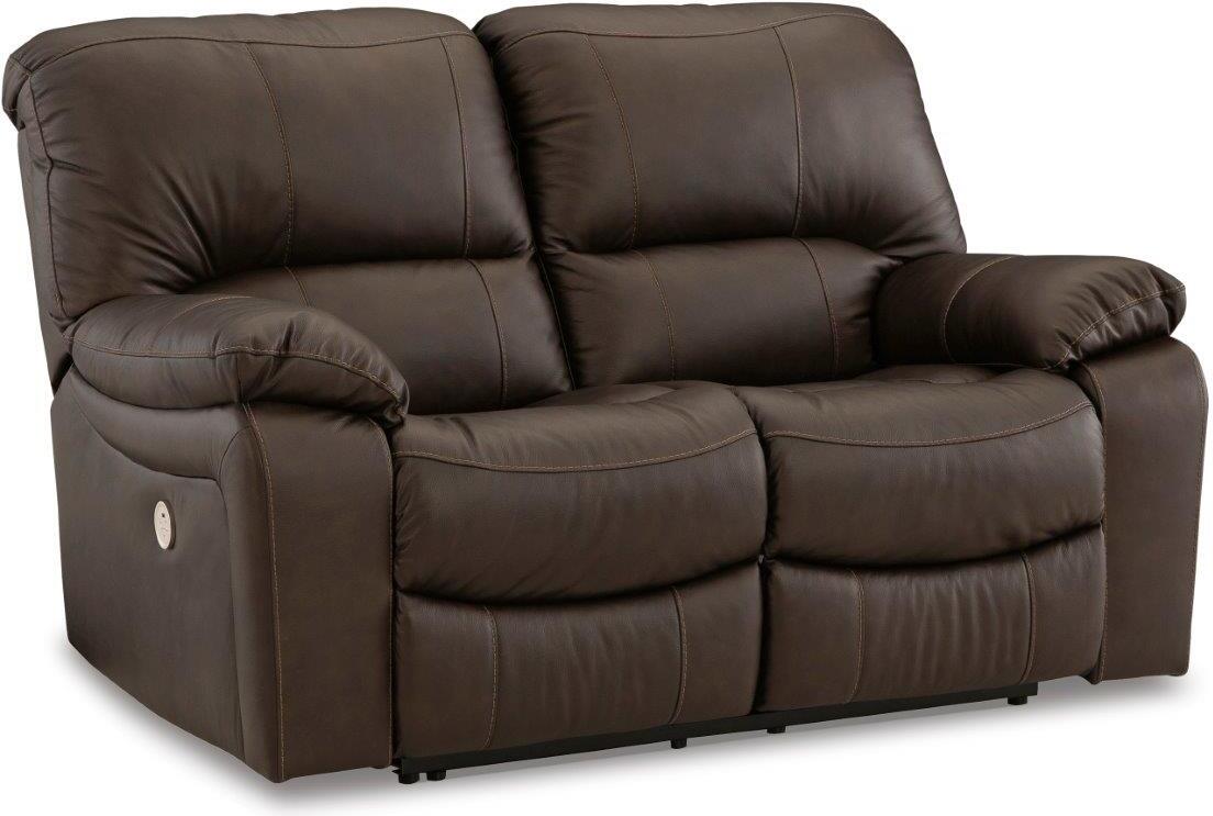 leesworth power leather reclining sofa
