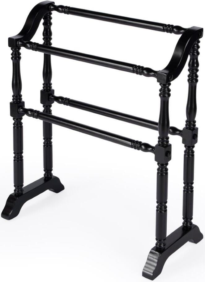 Black blanket 2024 rack