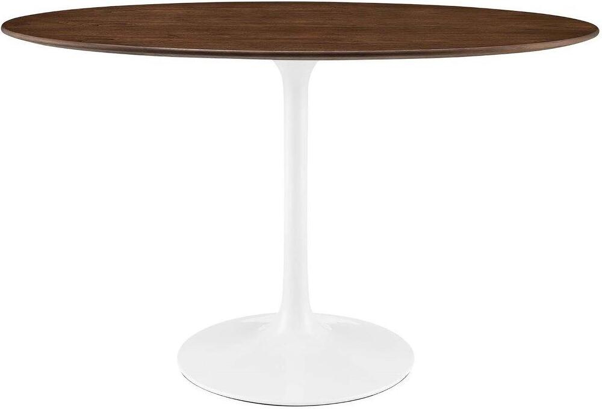 Lippa 48 Inch Oval Walnut Dining Table by Modway | 1StopBedrooms
