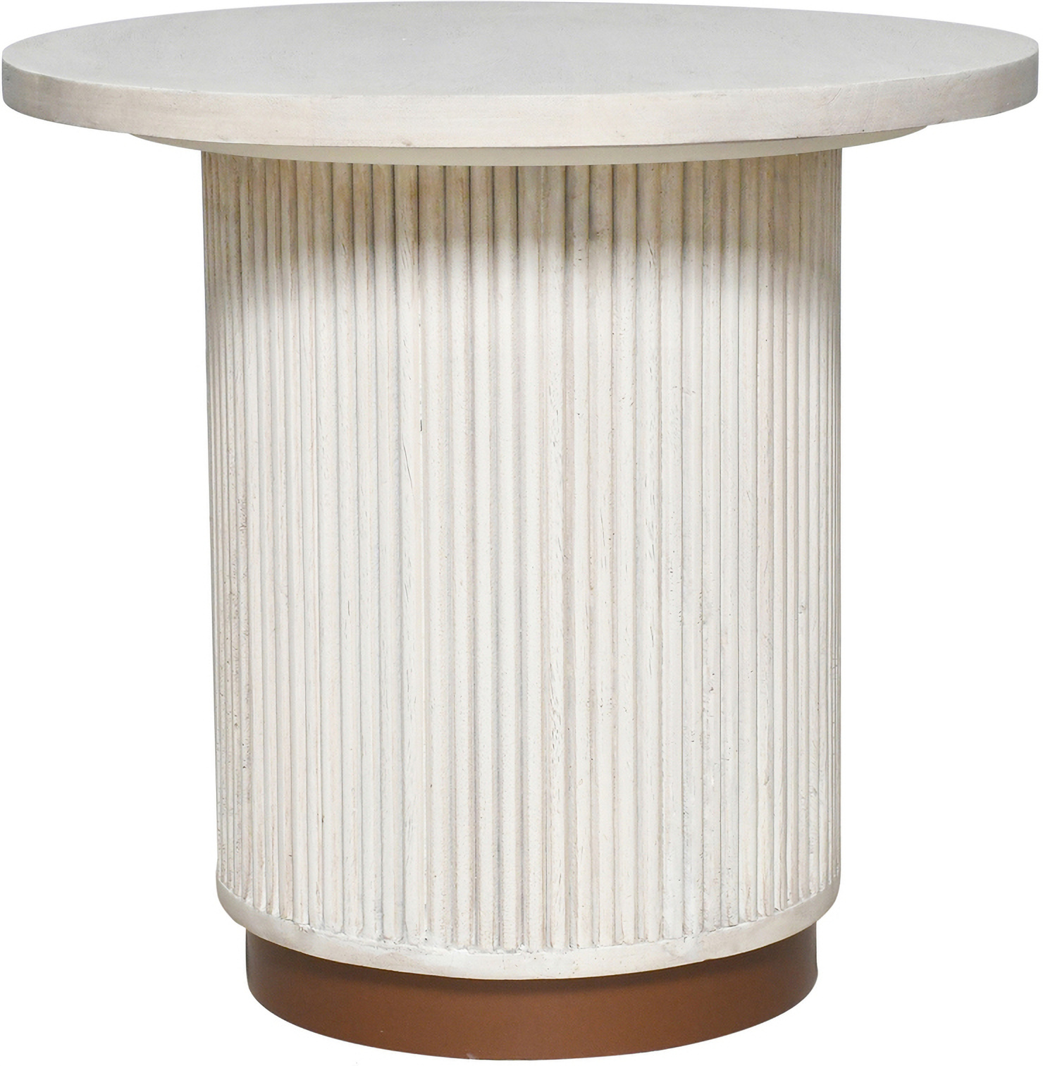 Snapshot of Hand-Forged Metal Scotch Tie Side Table