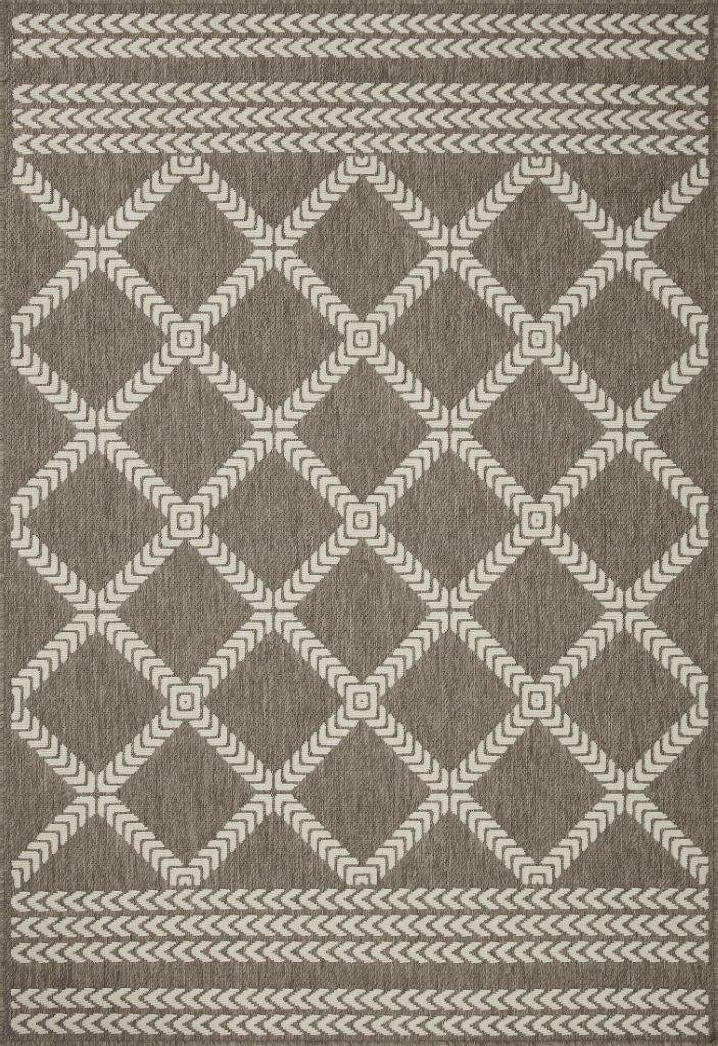 Loloi II Rainier Natural and Ivory 2'-3" x 7'-7" Runner Rug RANERAI ...