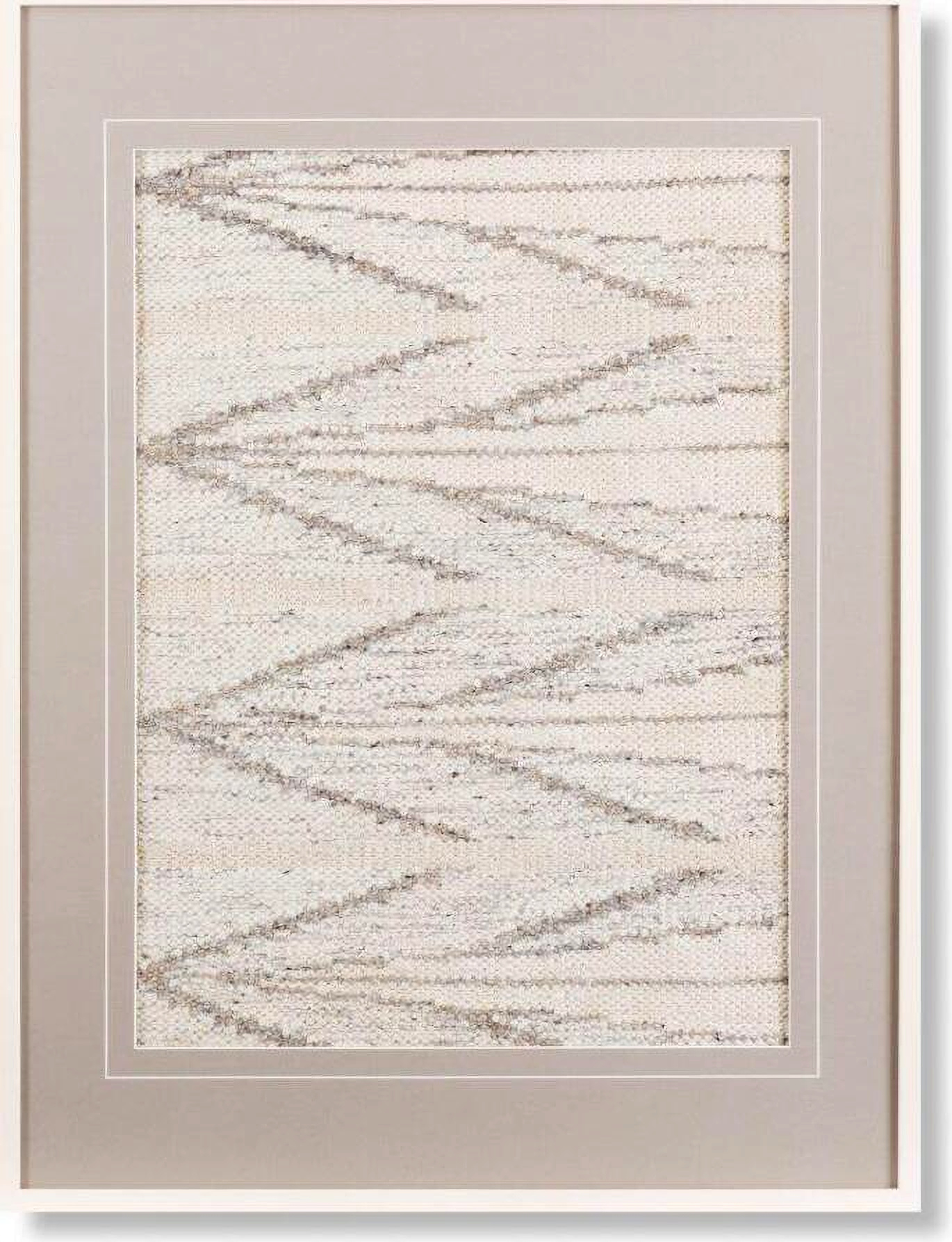 Loloi Telluride Ivory 2'6" x 3'4" Wall Art by Loloi Rugs 1StopBedrooms