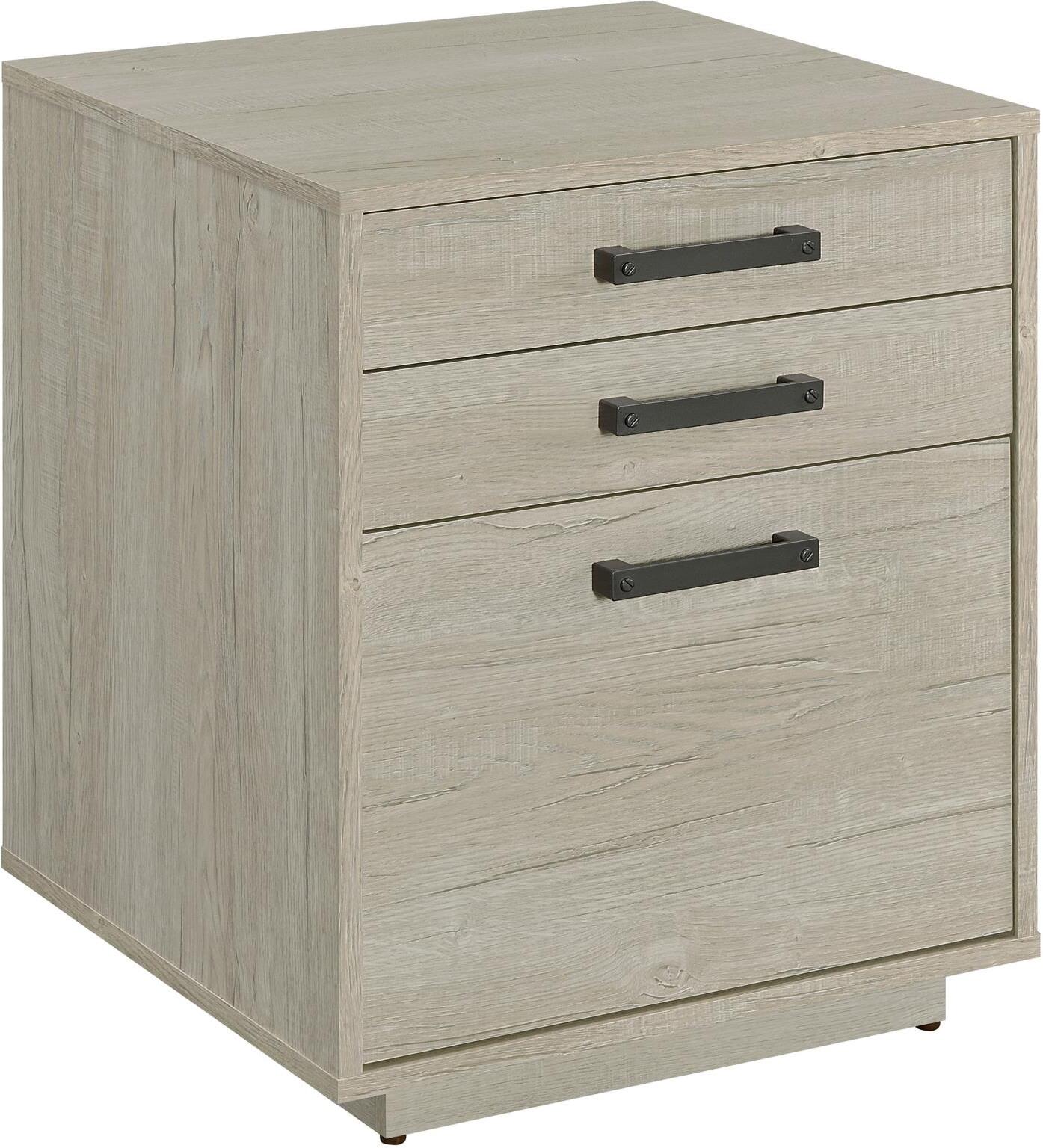 Loomis 3 Drawer Square File Cabinet