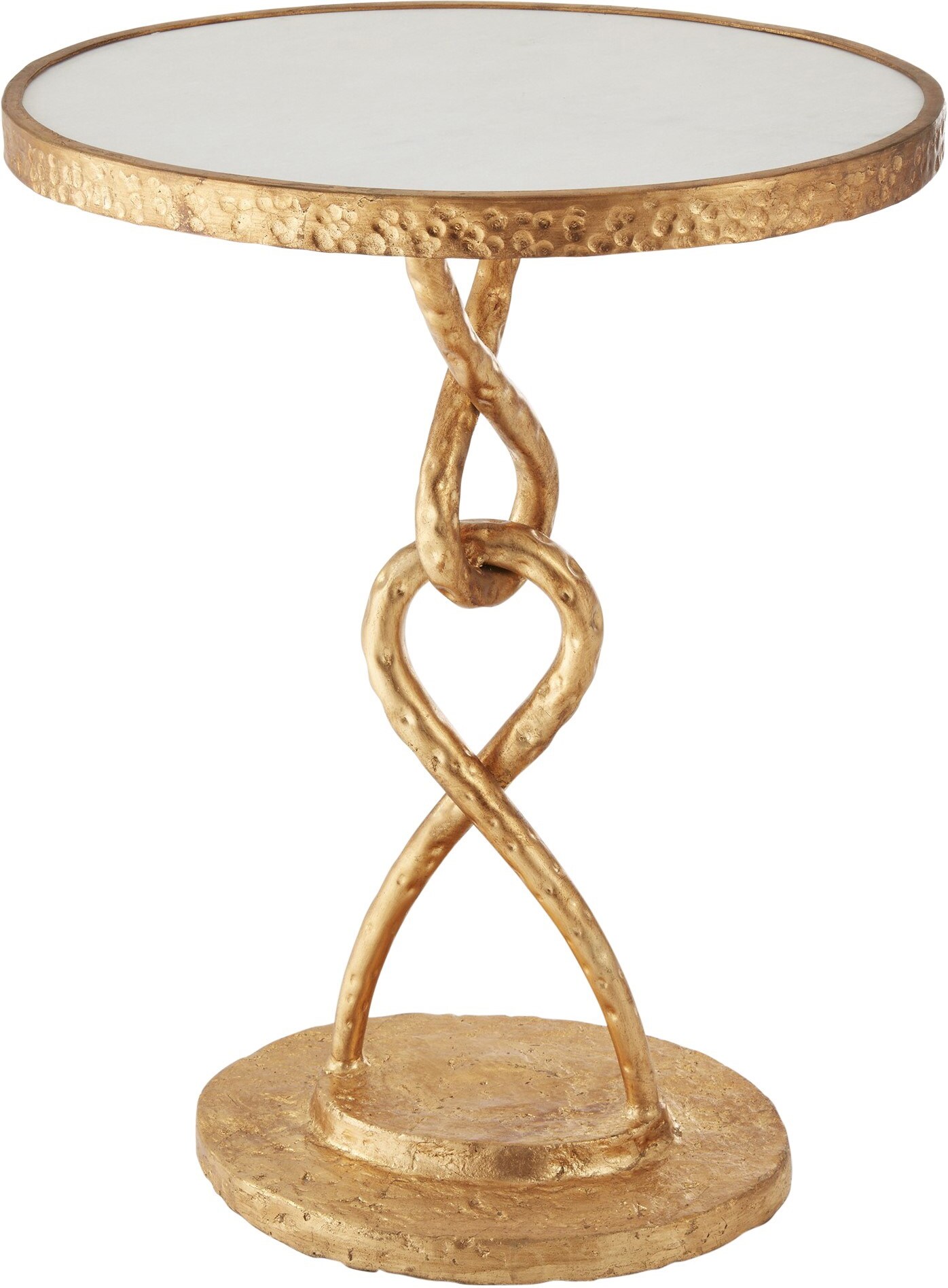 Loop De Loop Table In Gold Leaf by Global Views 1StopBedrooms