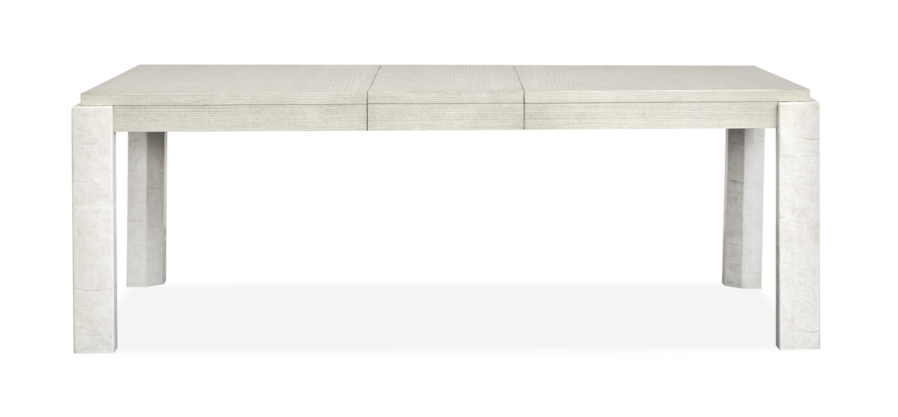 Lorelei Extendable Rectangular Dining Table In Misty Cloud