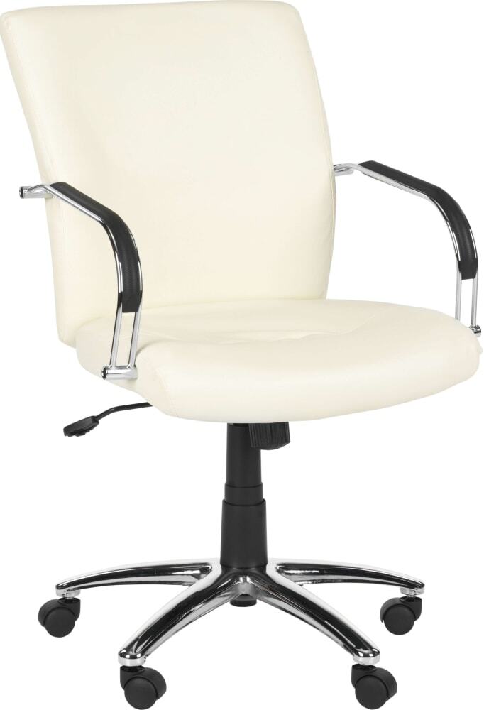 Lysette Cream Desk Chair by Safavieh | 1StopBedrooms