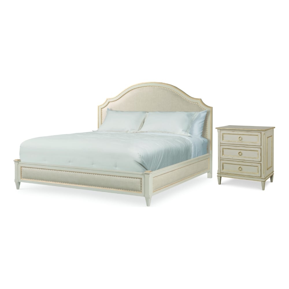 Madeline Bedroom Set In Light Grey by Century Furniture | 1StopBedrooms