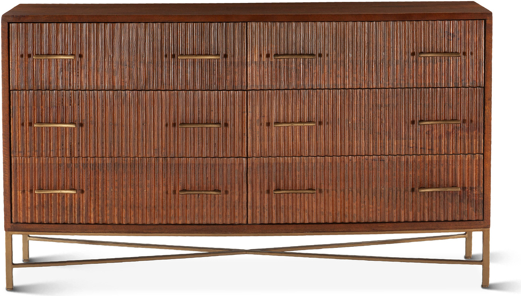 Manhattan Retro Mid Century Wood Dresser Manhattan Retro Mid Century Wood Dresser