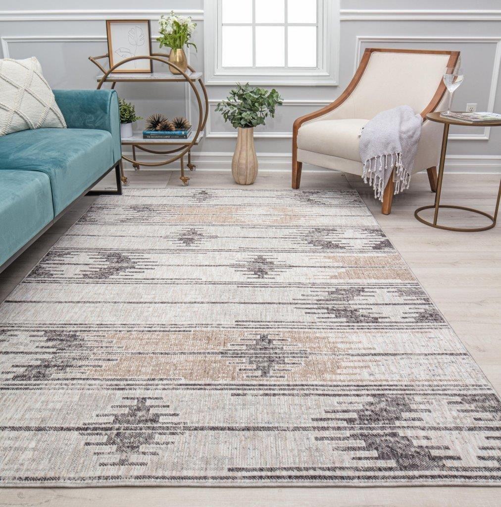 Rugs America Preston PS15A Stay Marigolden Transitional Vintage White 8' x 10' Area Rug