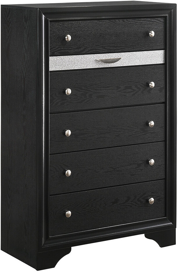 Matrix Chest In Black by Galaxy Home Furnishings | 1StopBedrooms