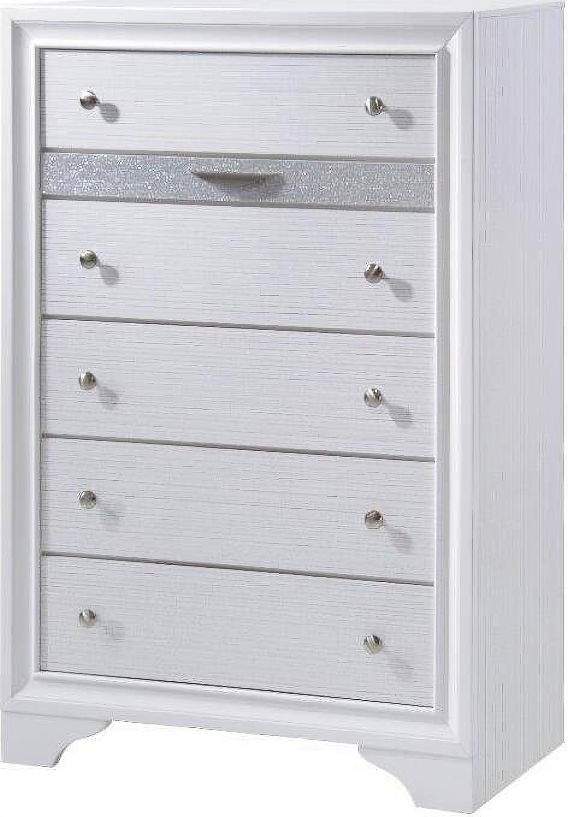 Matrix Chest In White by Galaxy Home Furnishings | 1StopBedrooms