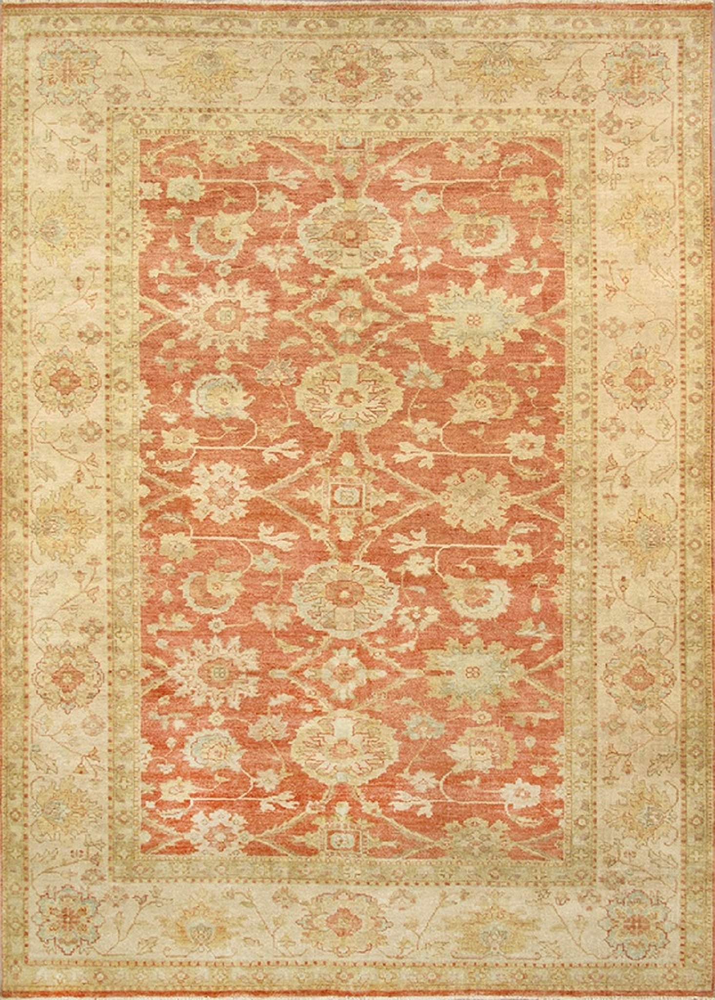 Melody collection hand knotted lamb s wool area rug 10 3 x 14 1 in
