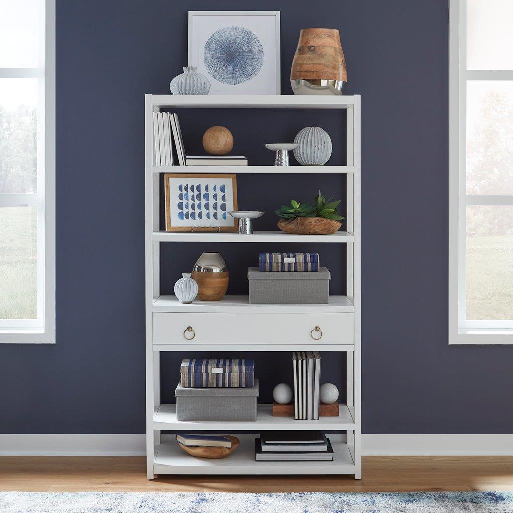 Midnight Accent Bookcase - 1StopBedrooms