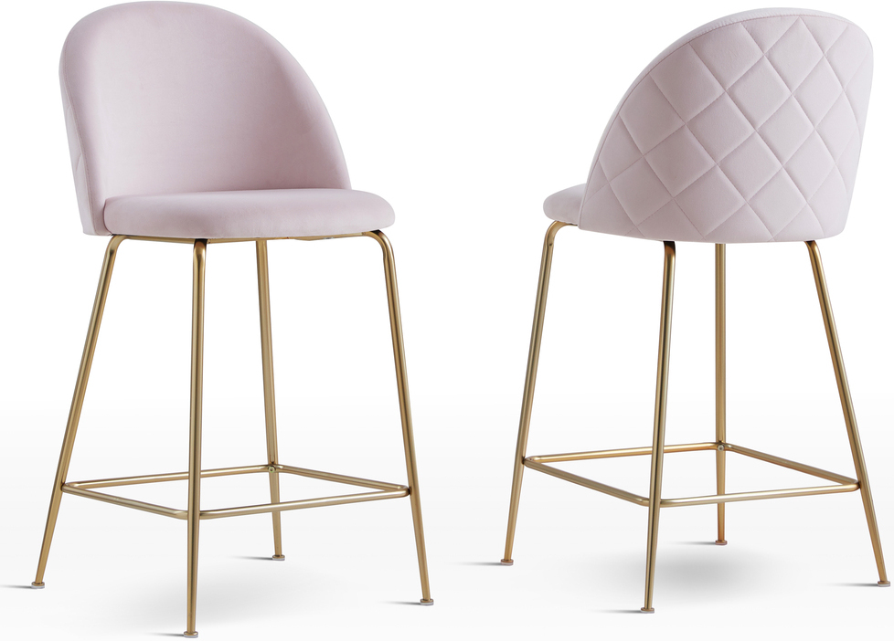 Pink counter height online stools