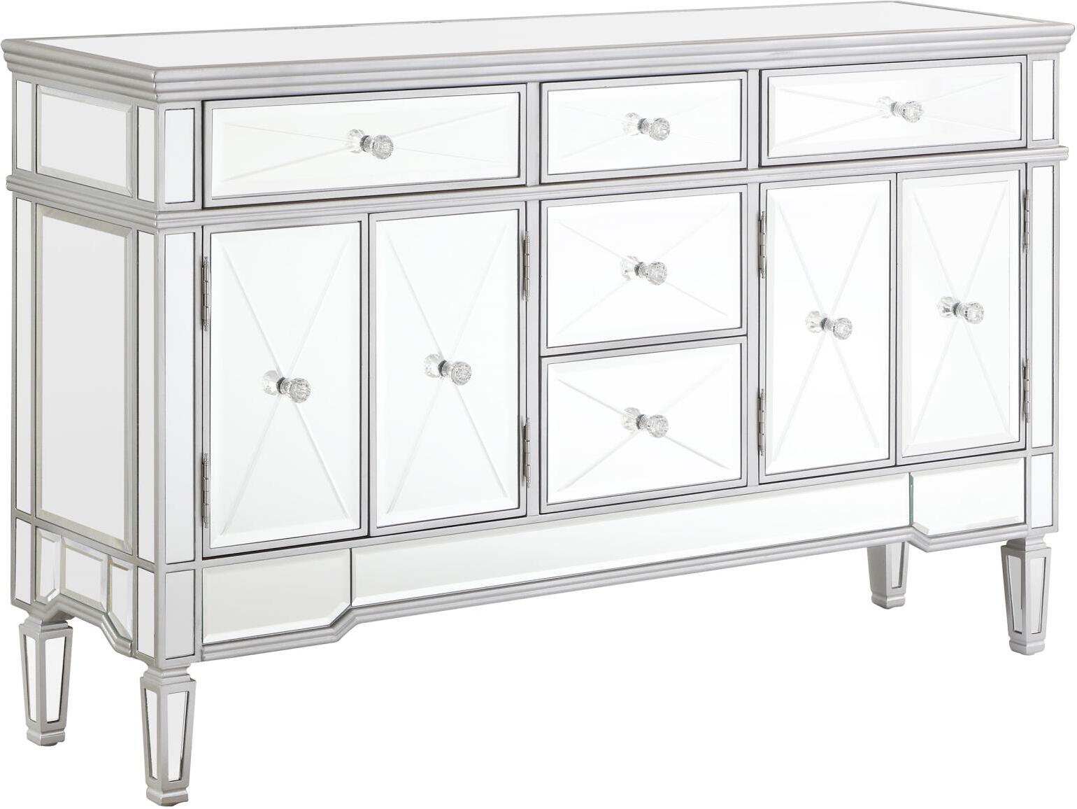 Mirrored Accent Cabinet