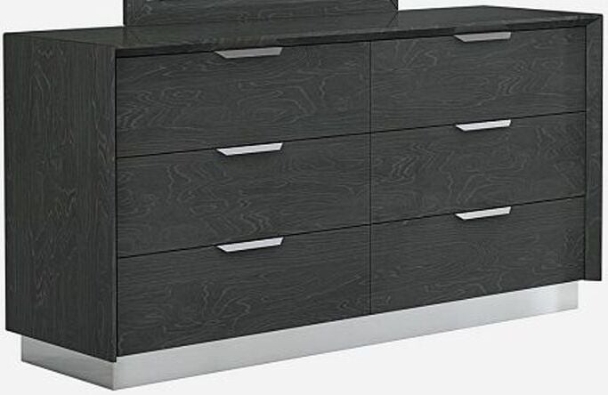 Now For The Amsterdam Dresser, Johnby 6 Drawer Double Dresser Black And White