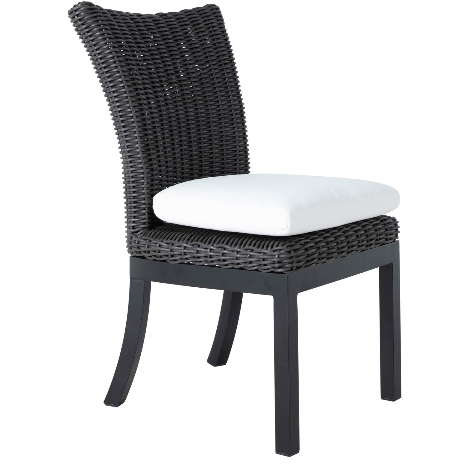 Montecito Dining Side Chair In Cabana Stripe Chambray by Summer ...