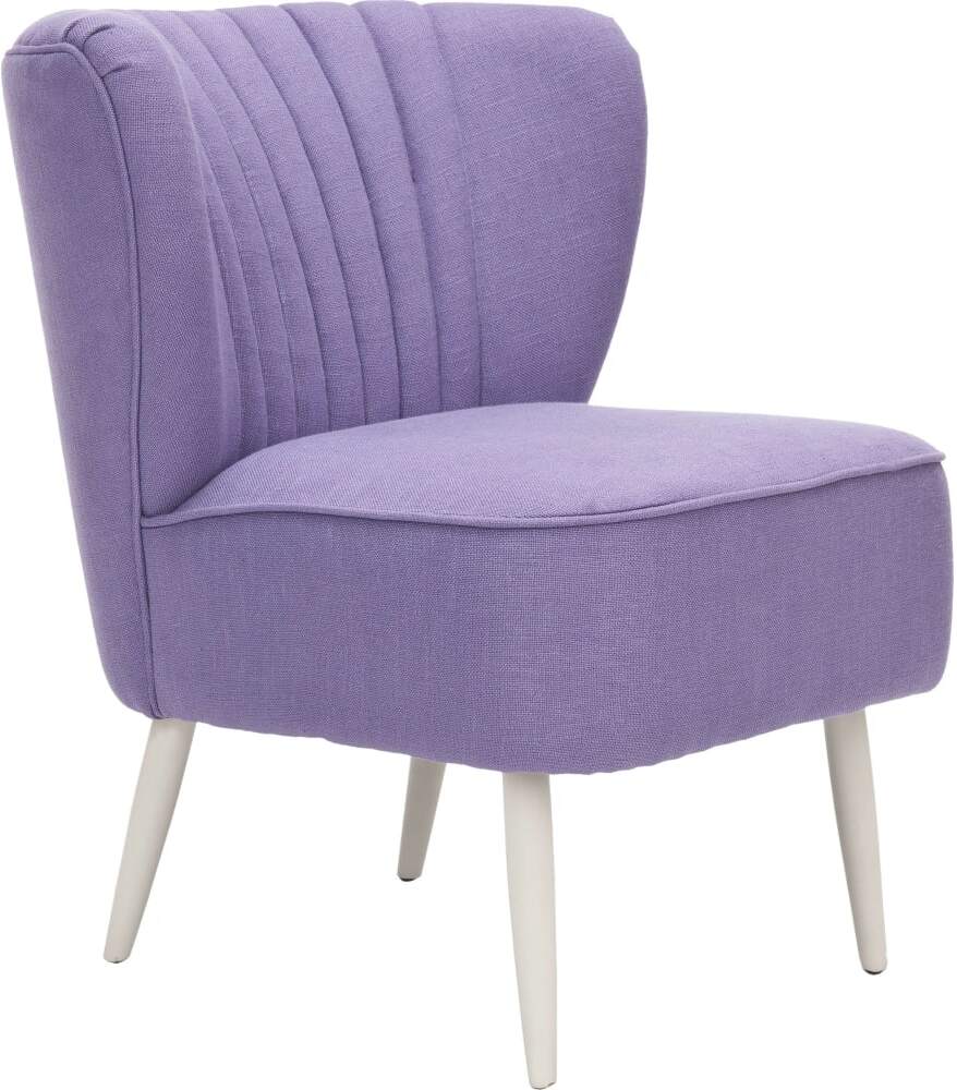 Morgan Lavender And Eggshell Accent Chair 1stopbedrooms