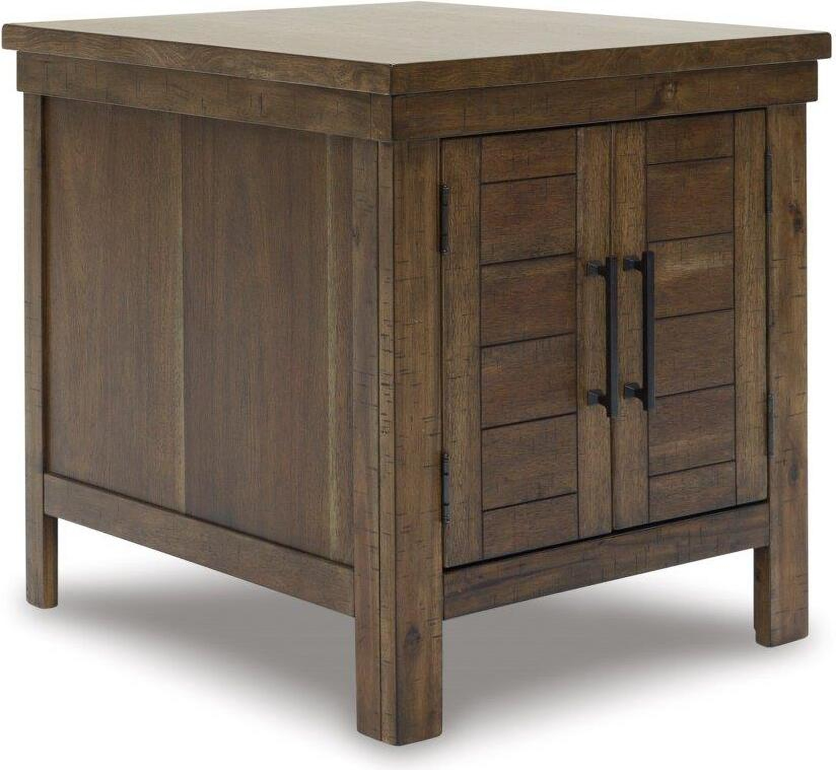 Moriville Grayish Brown Rectangular End Table by Ashley Furniture