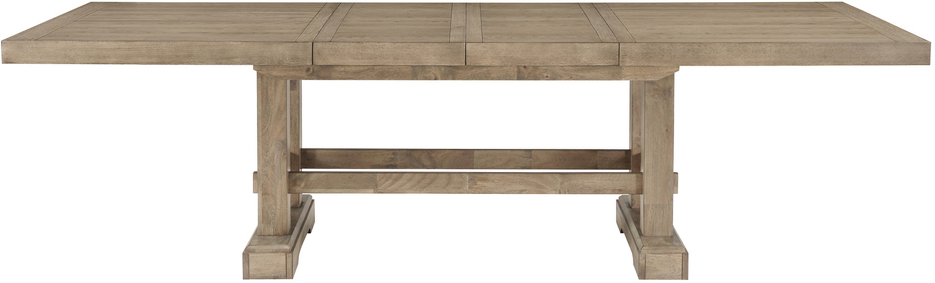 Napa 108 Inch Dining Table with 2-18 Inch Leaves In Brown by Steve ...
