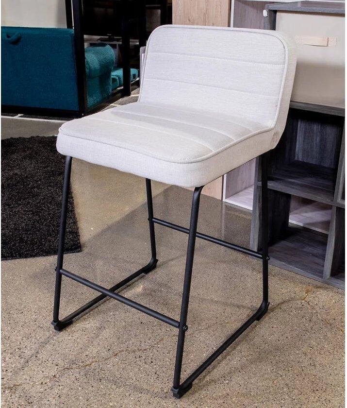 restoration hardware leather stool