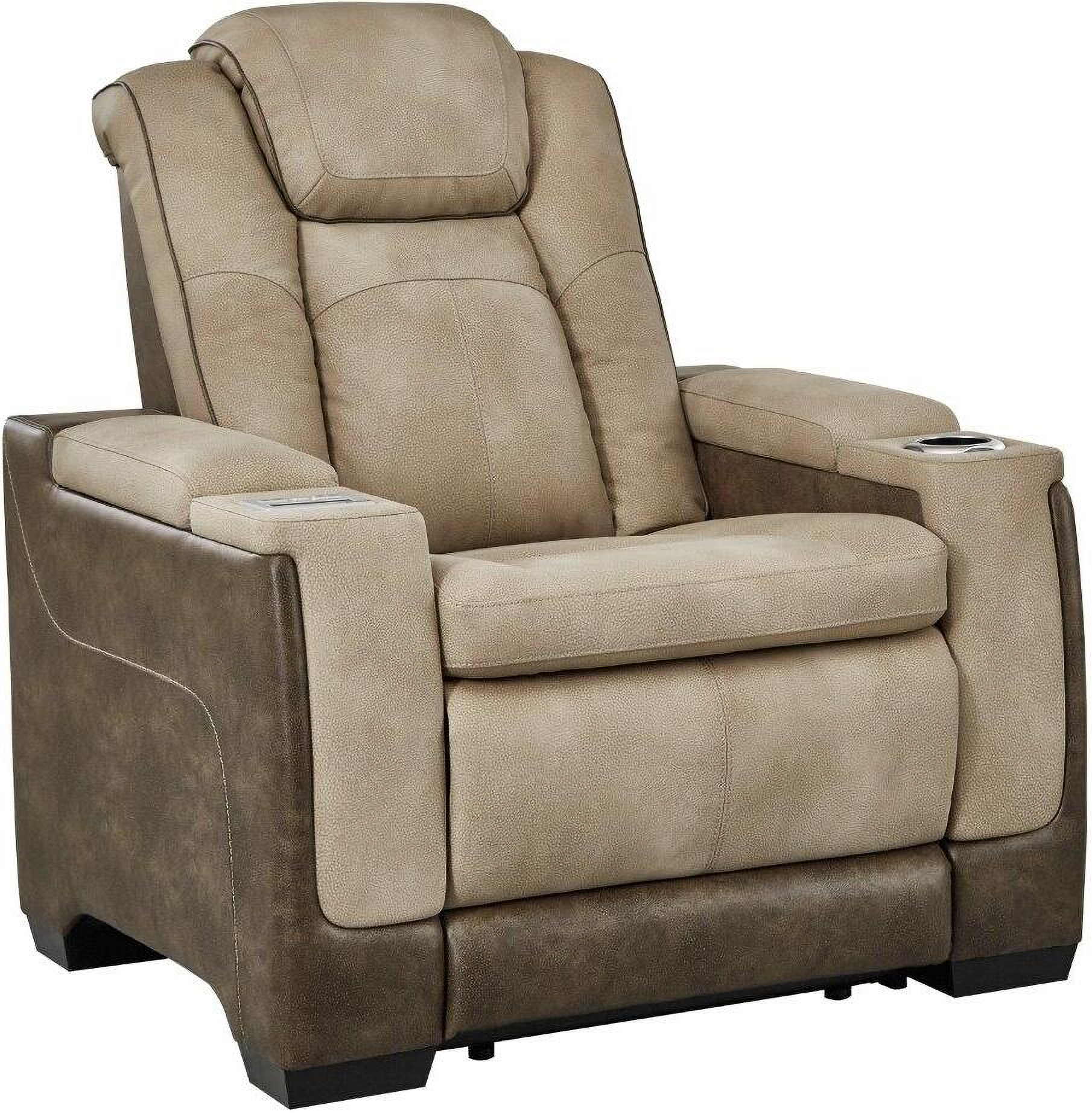Next-Gen Durapella Power Recliner With Adjustable Headrest In Two