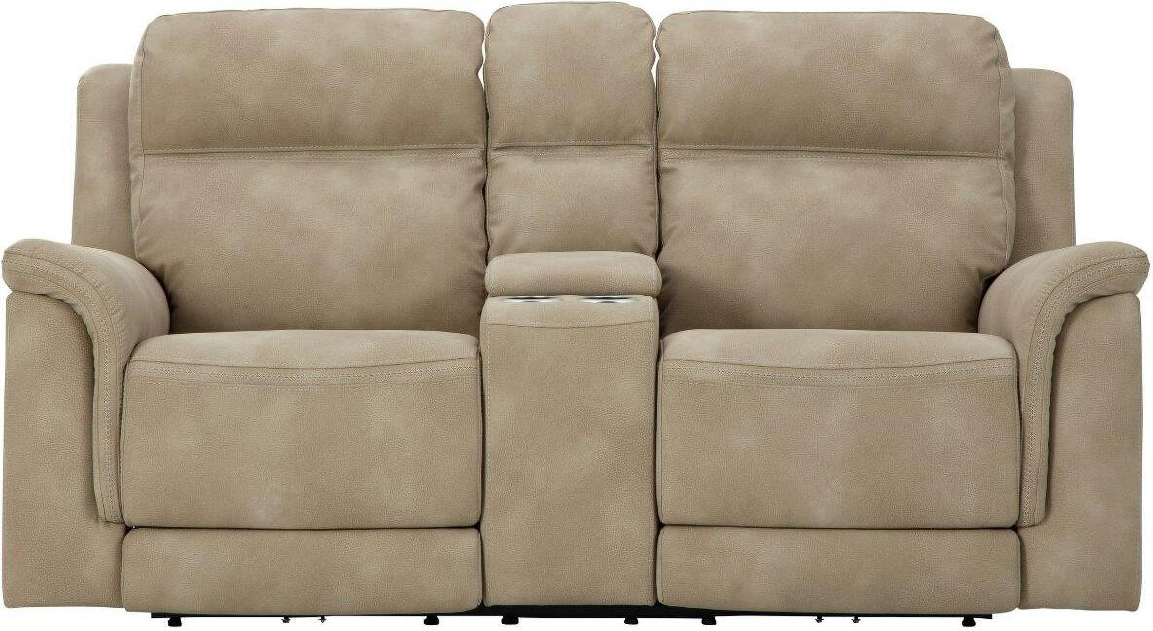 Next-Gen Durapella Power Reclining Console Loveseat With
