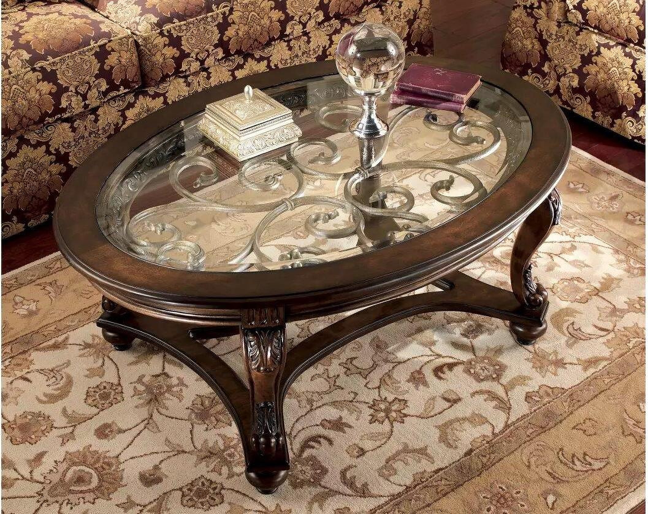 Hekman Linwood Occasional Oval Coffee Table