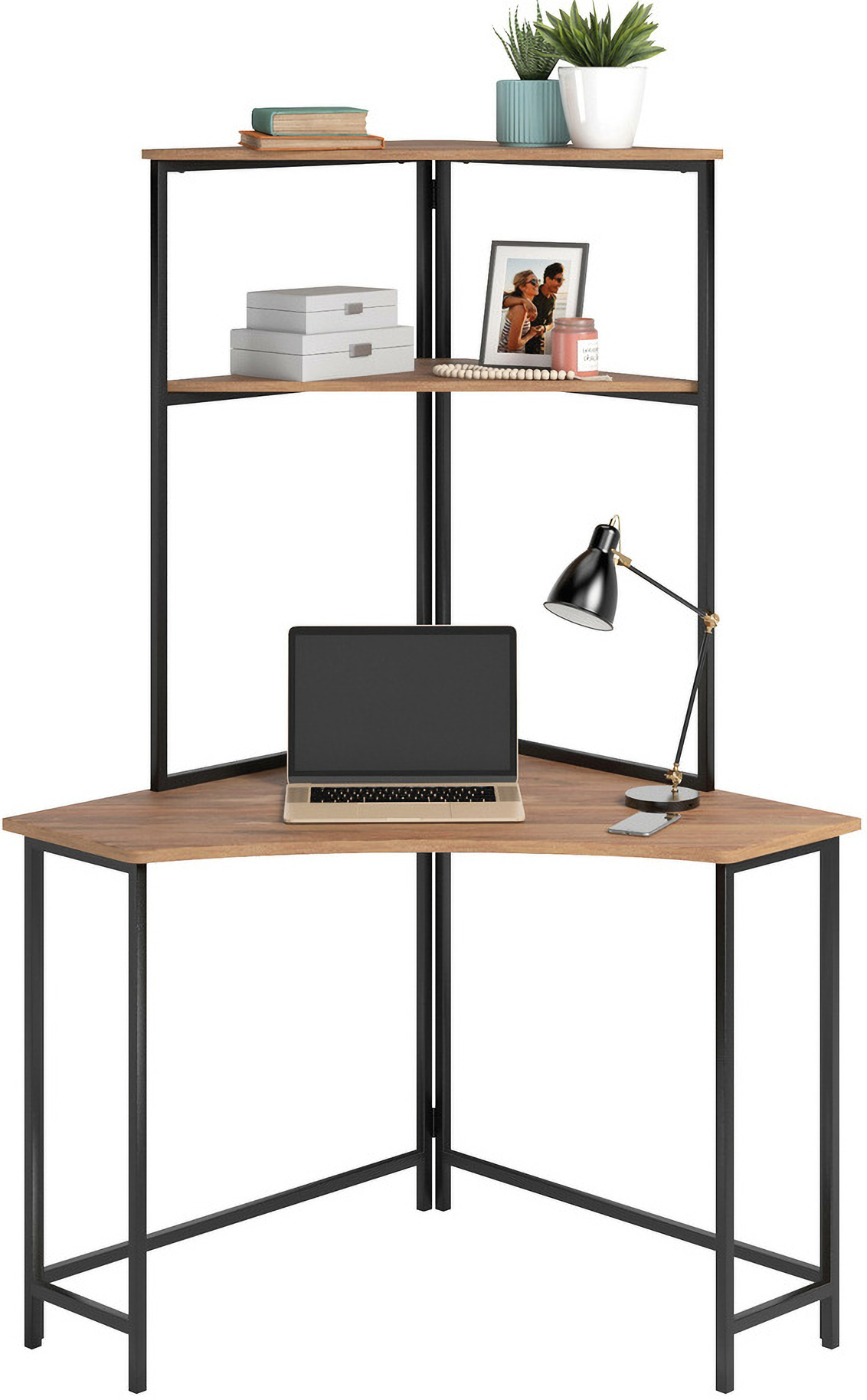 Sauder north avenue online desk with hutch