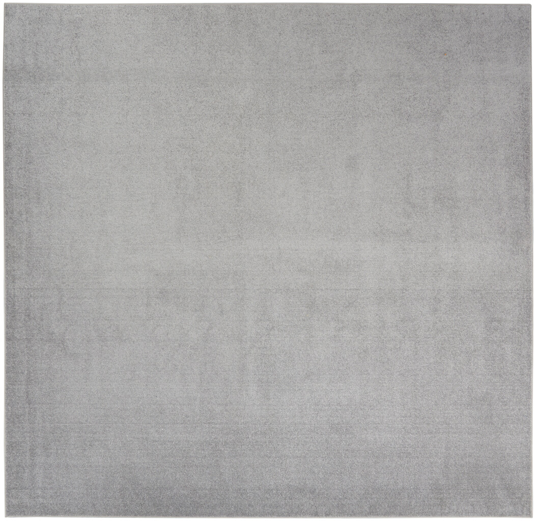 Grey Square Rug Nourison Essentials 9' x 9' Square Outdoor Rug In Silver Grey ...