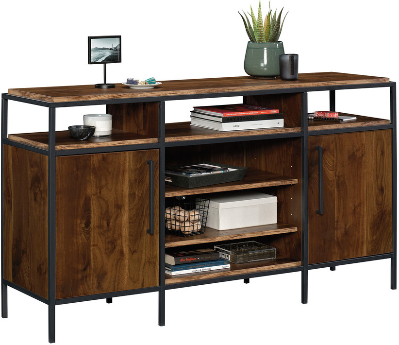 Rustic Brown Adjustable Standing Desk - Hofmann