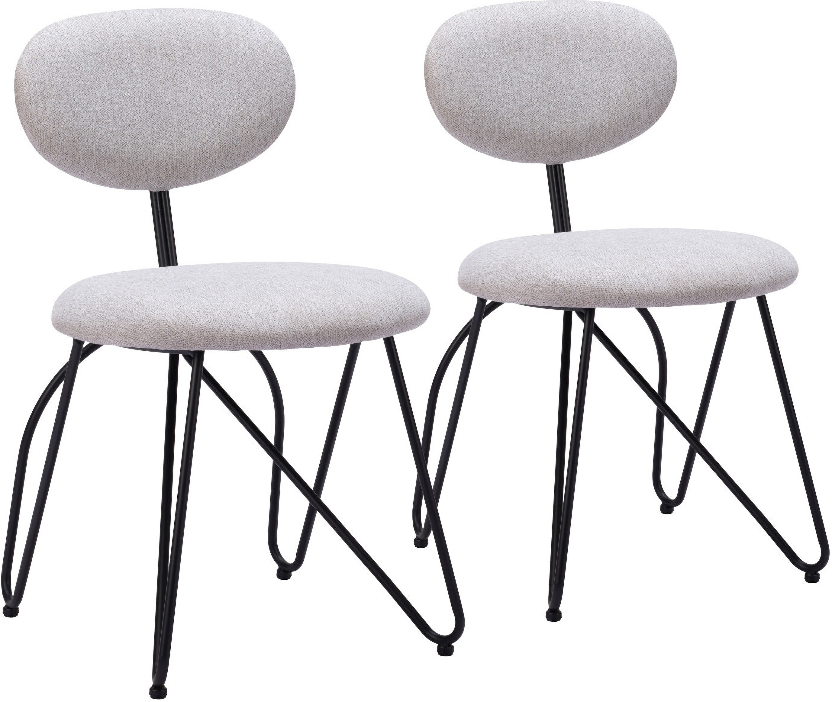 Novi Dining Chair Set Of 2 In Dove Gray By Zuo Modern 1StopBedrooms Novi dining chair set of 2 in dove gray by zuo modern 1stopbedrooms