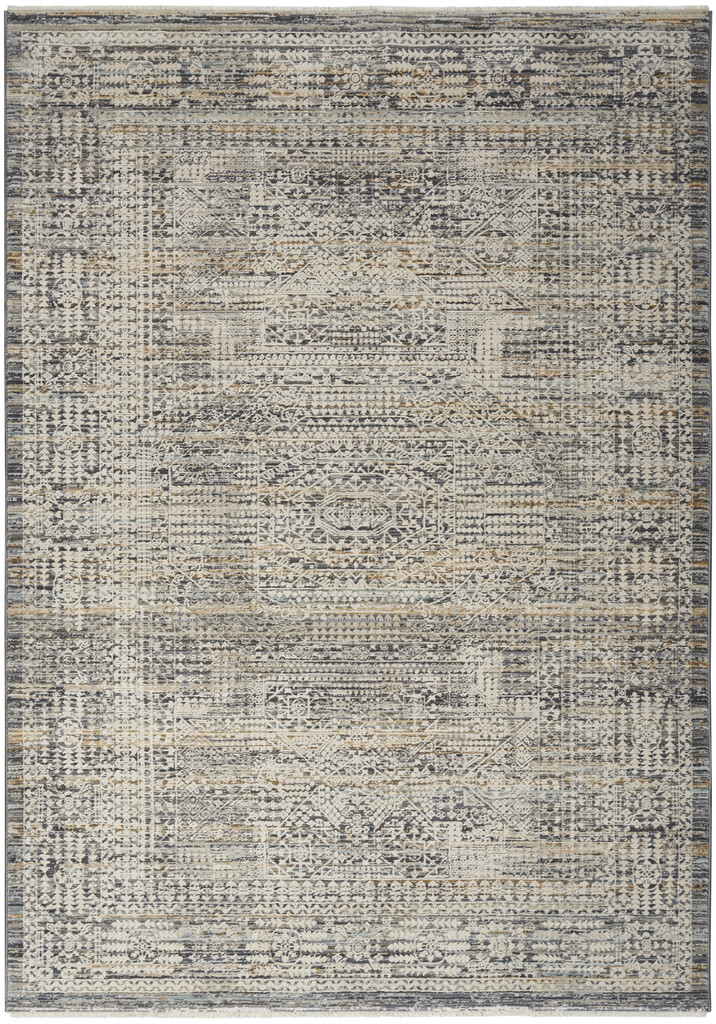 Nyle 5 3 X 7 10 Indoor Rug In Ivory And Slate By Nourison 1StopBedrooms nyle-5-3-x-7-10-indoor-rug-in-ivory-and-slate-by-nourison-1stopbedrooms