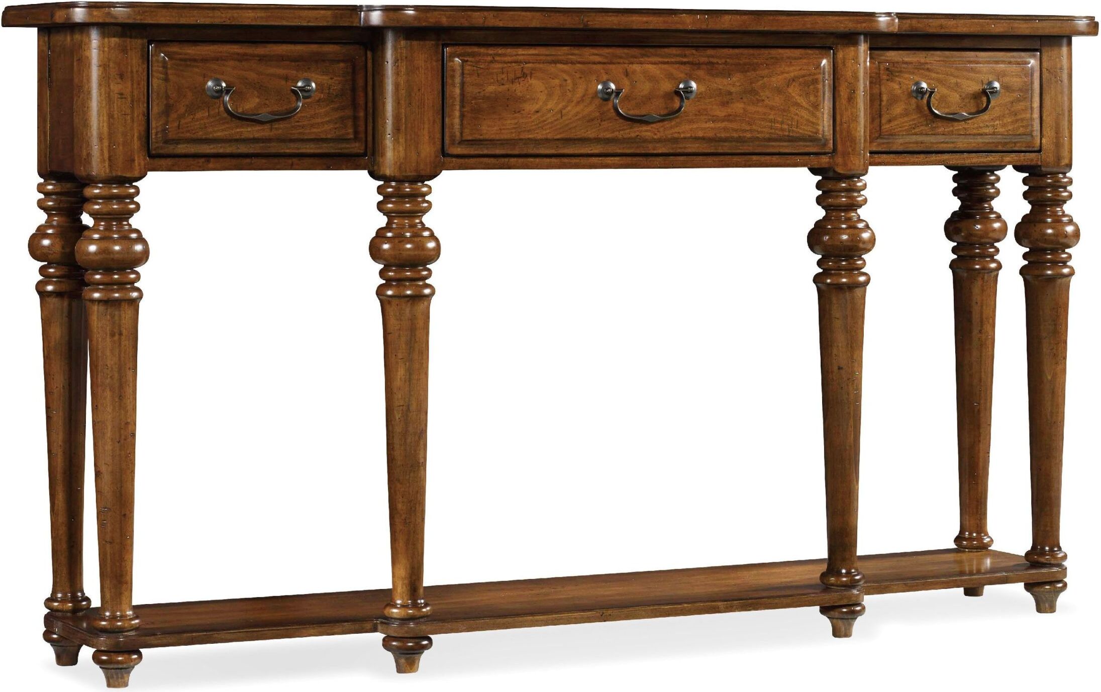 Hooker Tynecastle Brown Console Table Tynecastle Collection 6