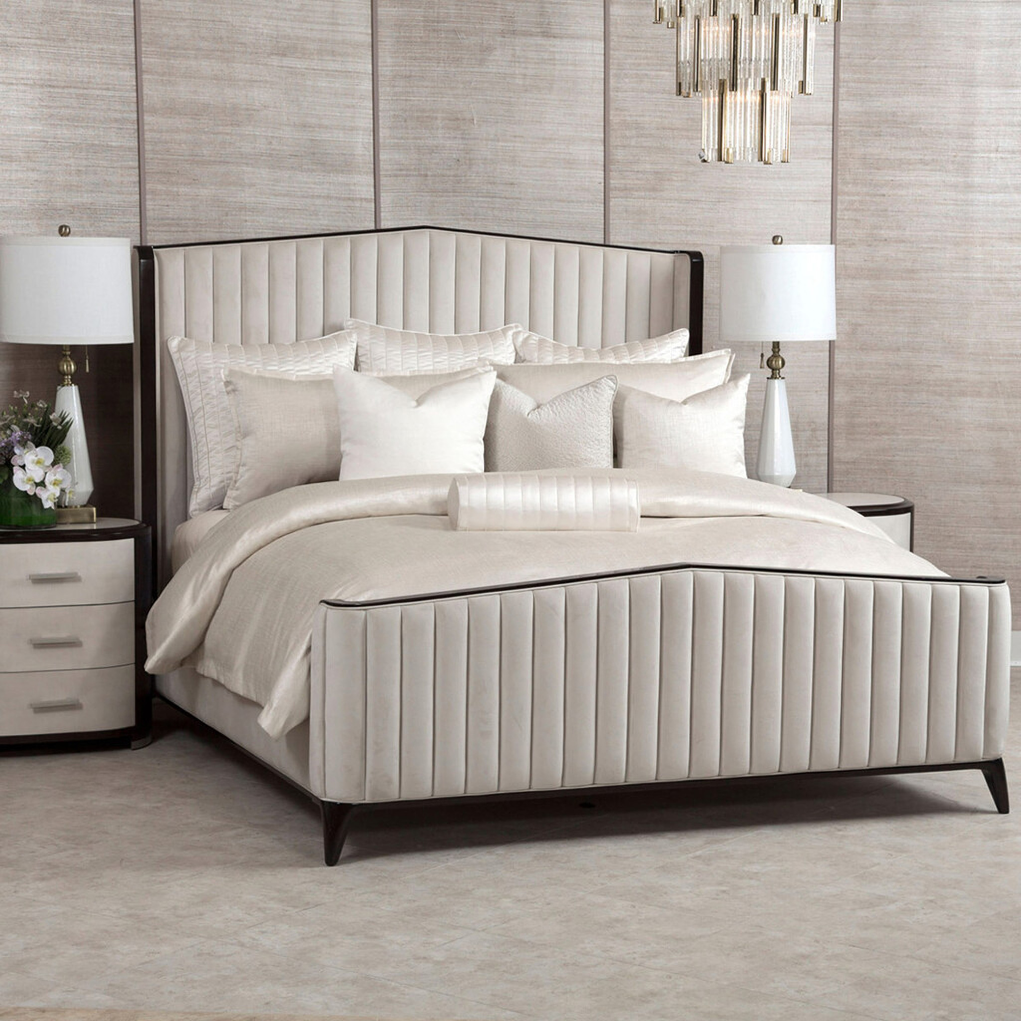 Oliver 10 Piece King Comforter Set In Ivy