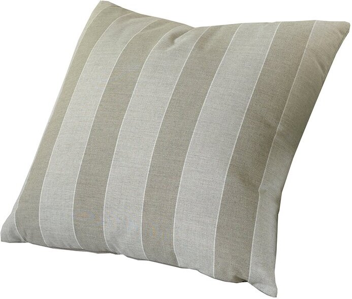 Monarch Specialties 18 x 18 Satin Pillow, Set of 2 - Silver