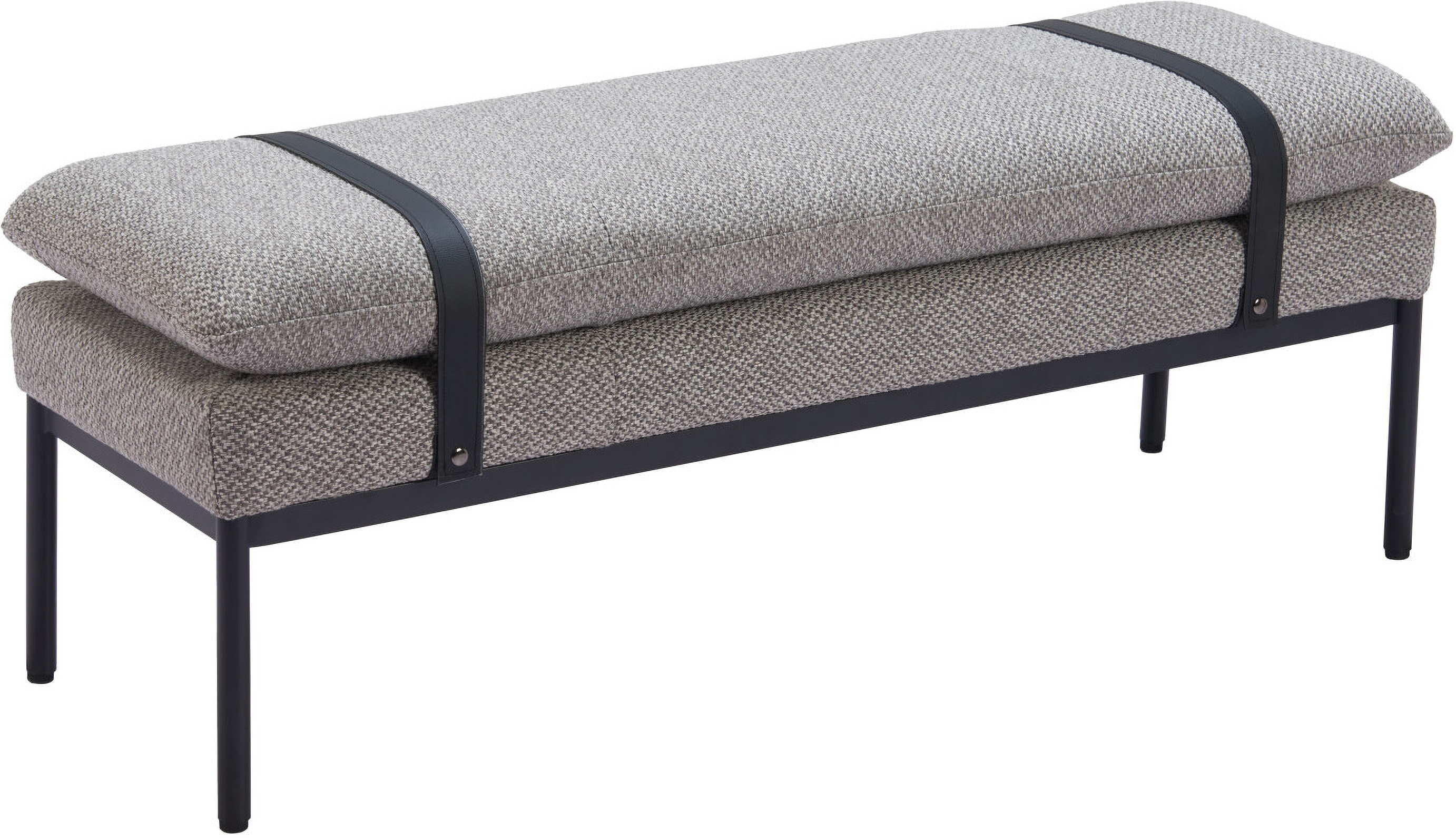 Padd Bench In Gray by Zuo Modern | 1StopBedrooms