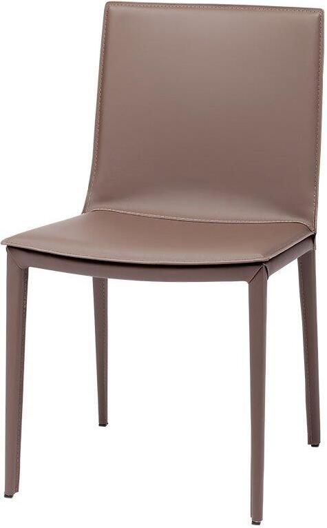 Mink leather on sale dining chairs